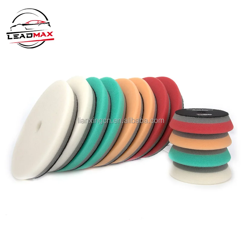 Buffing Sponge Pads , 6 Inch Face for Cutting Polishing Pad Kit For Car Buffer Polisher Compounding , Polishing and Waxing
