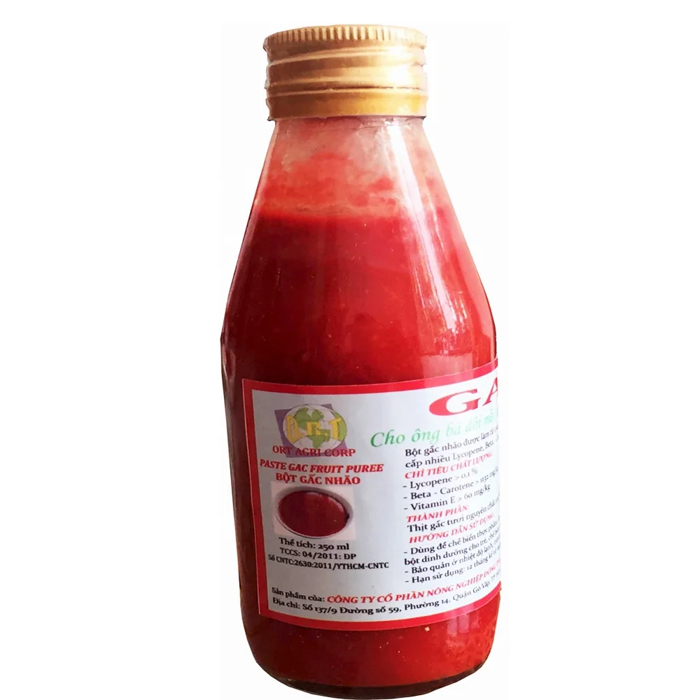 Premium Grade Multiple Nutrients Bulk Gac Fruit Puree
