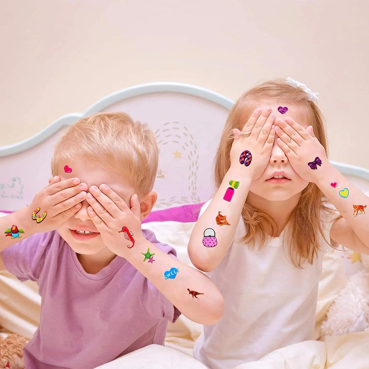 3D stickers for kids and toddlers, fluffy stickers,36 different sheets of paper including animals, letters, numbers, dinosaurs,