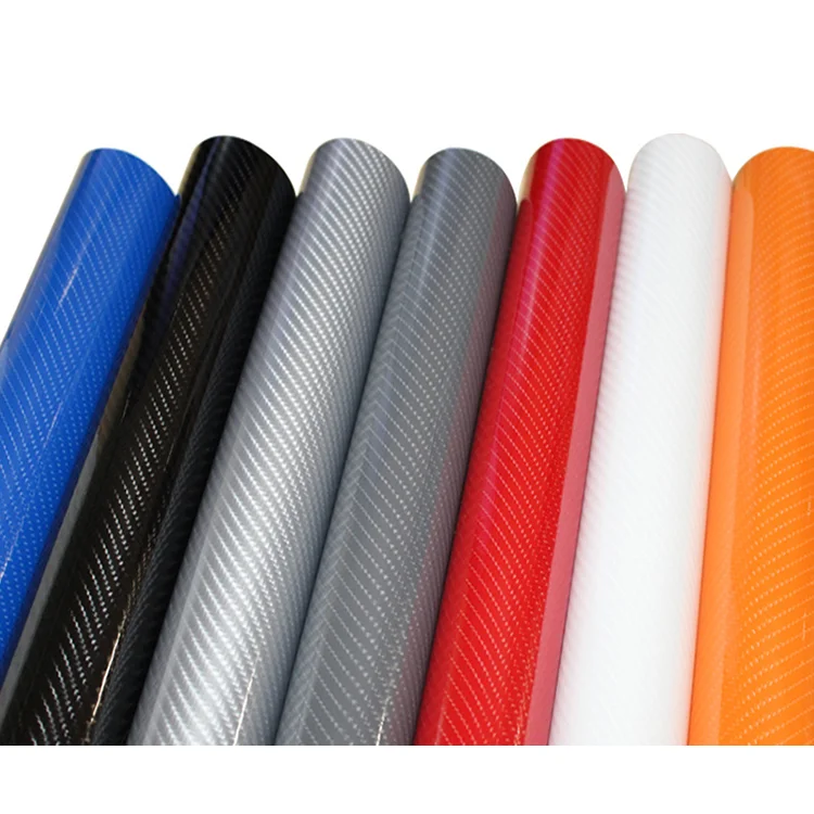 CNBF Wholesale Factory Price Customization Highlight 6d carbon fiber modification sticker Car Wrap Films