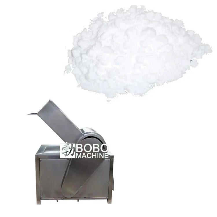 Electric industrial ice crusher machine