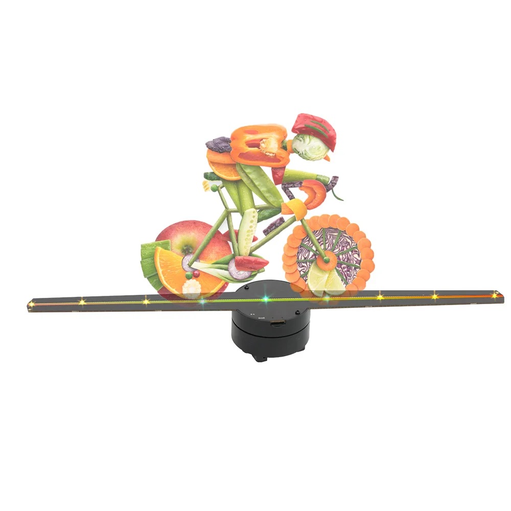 Wholesale Hd Resolution 3D Advertising Hologram Projector Spinning 3D Hologram Led Fan