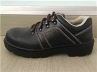 Best quality safety boots S1P black leather factory PSJ 9028