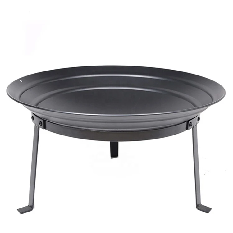 China Manufacture Classic Back Outdoor Woodfire Fire Pit Camping Simple Indoor Fire Bowl