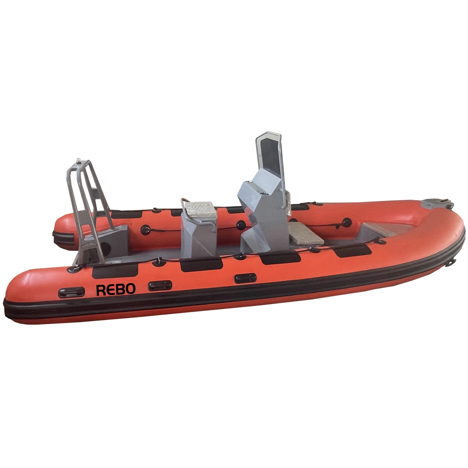 19ft Rhib 580 PVC/Hypalon/Orca Welded Zodiac Aluminum hull rib inflatable boat With engine
