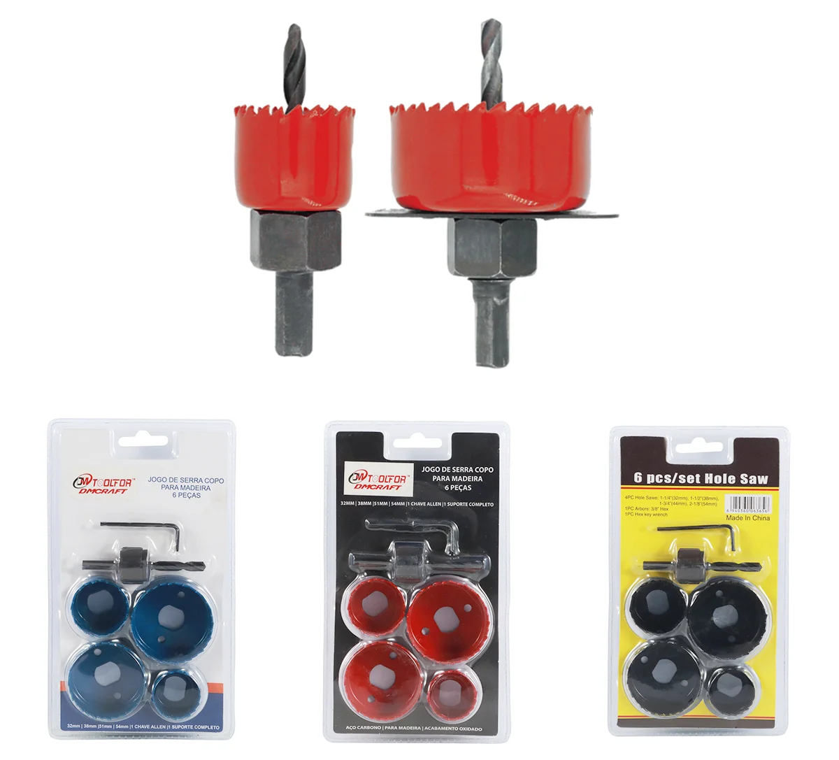 DM High Quality M42 Deep Cutting Bi-metal Hole Saw For Cutting Pipe tool sets