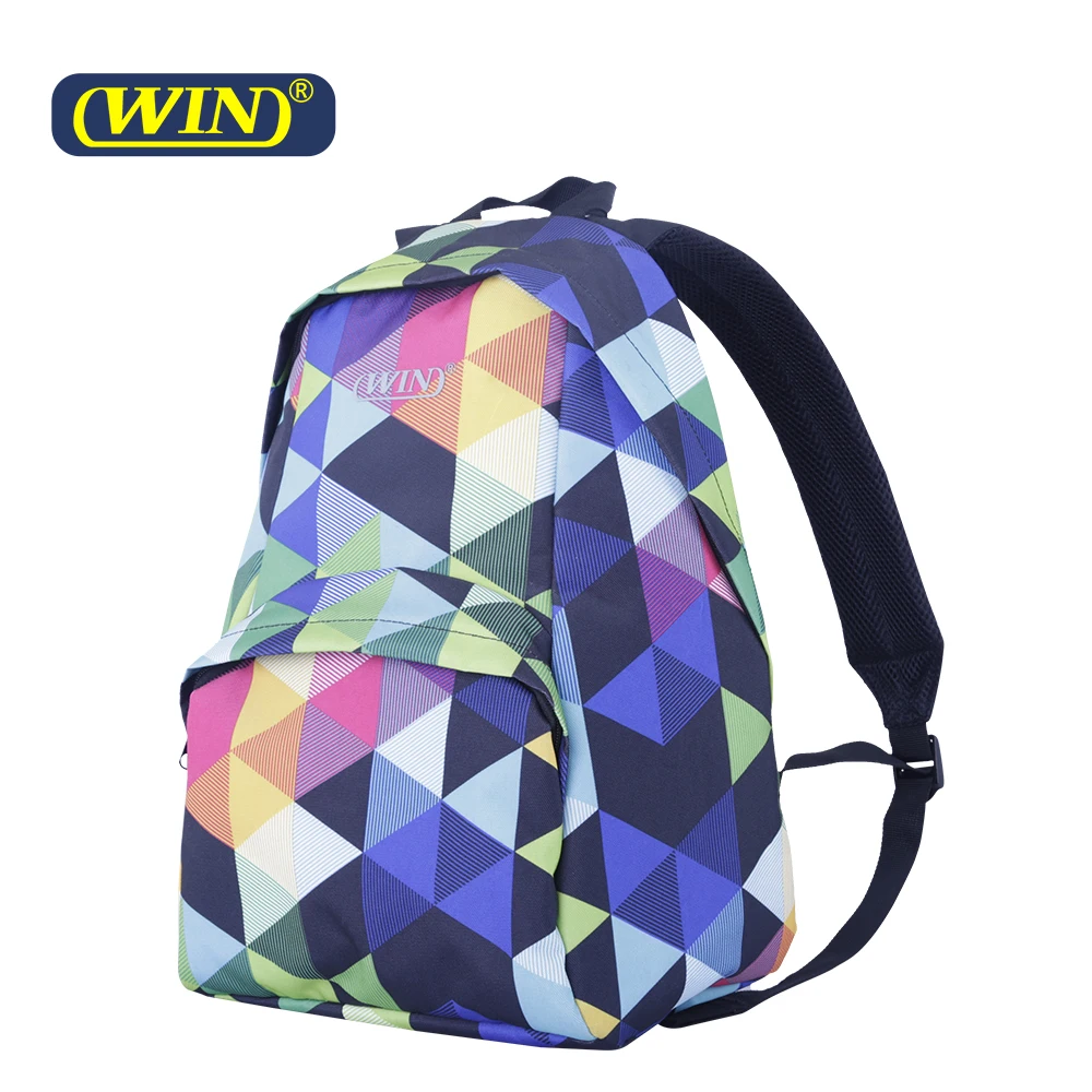 Stylish Printing Large Capacity Reflective Logo School Backpack Bag For Kids