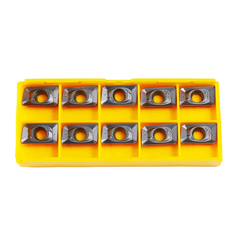 Cemented Carbide Safety Milling Inserts Lathe Cutter Turning Tools APMT 1604PDER  MM TE1008