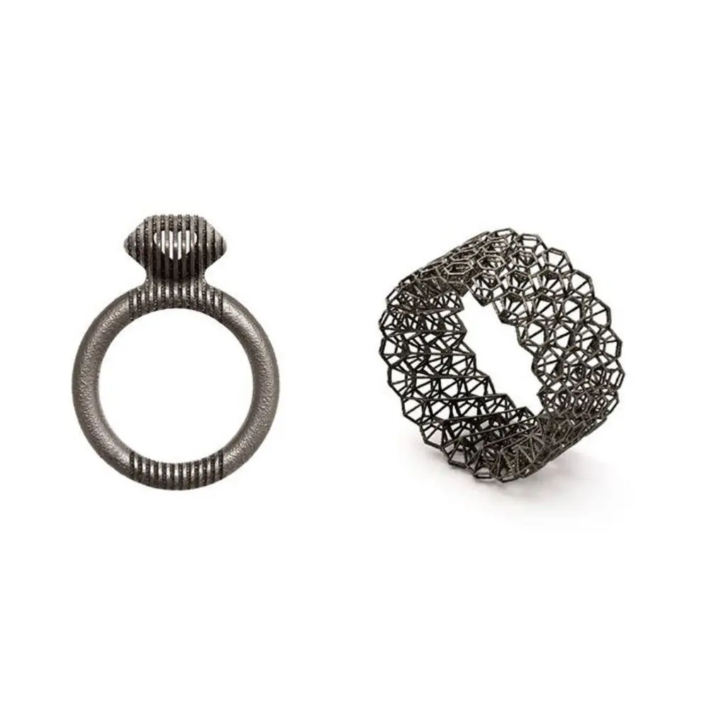 3d изготовленный на заказ металлический литье ювелирных изделий прототип печатной руки литой