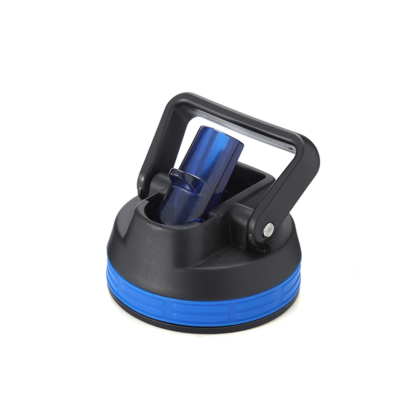 ODM Sport Plastic Drinking Lid Wide Mouth Straw Lids Stainless Steel Water Bottle Vacuum Flask Caps Plastic Lid With Handle