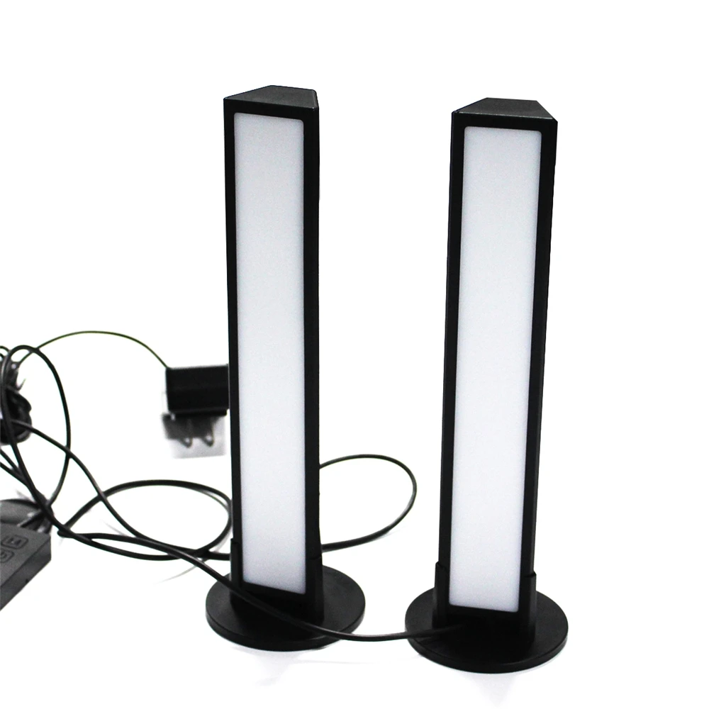 Комплект из 2 предметов новинка музыкальный ритм игры цветная (RGB) поток света бар использовать для развлечения интерьера ТВ светодиодная фоновая