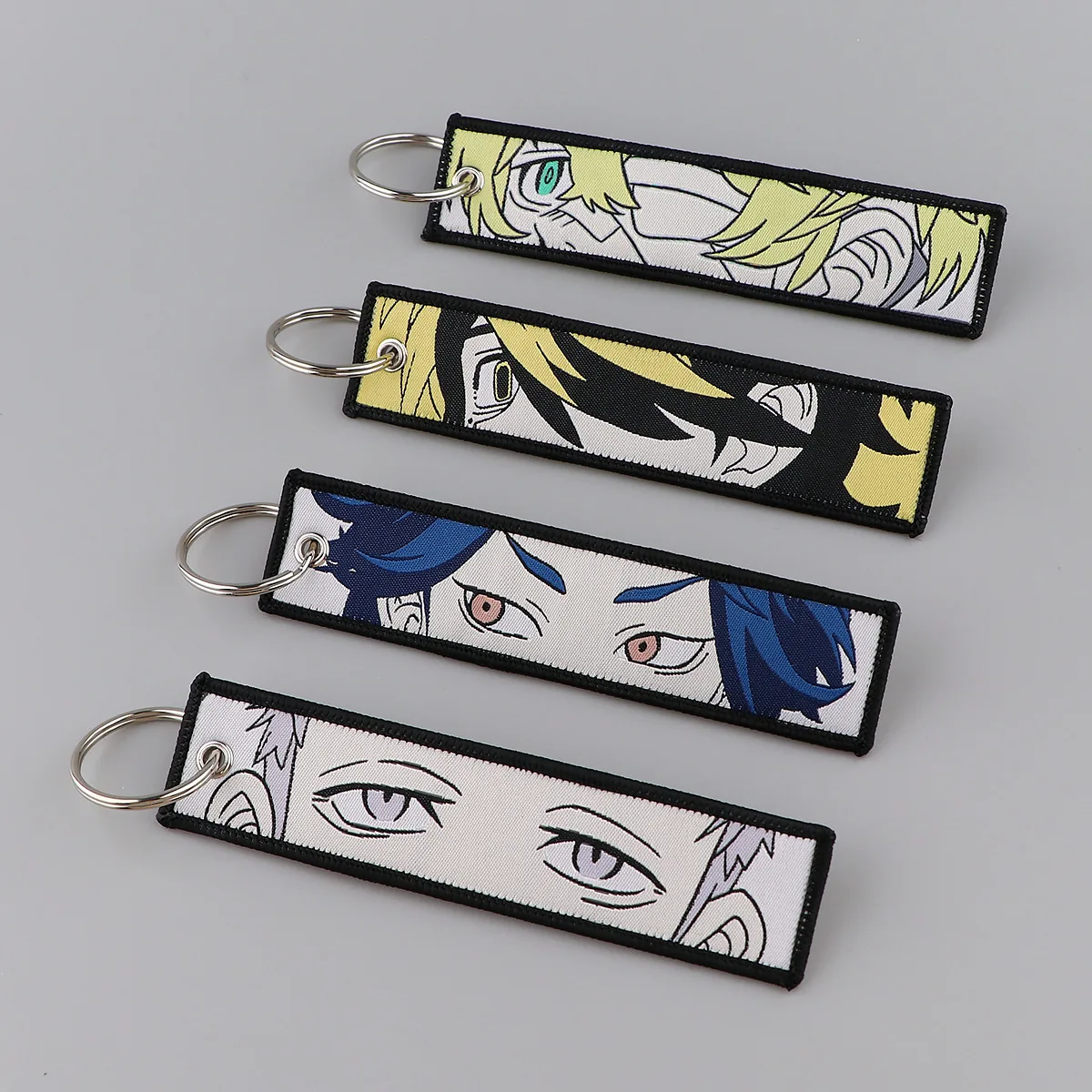 Lanyards Promotional Gift Cool Cartoon Tokyo Revengers Woven Keychain Anime Car Key Pendant Bag Decoration Lanyard Key Chains