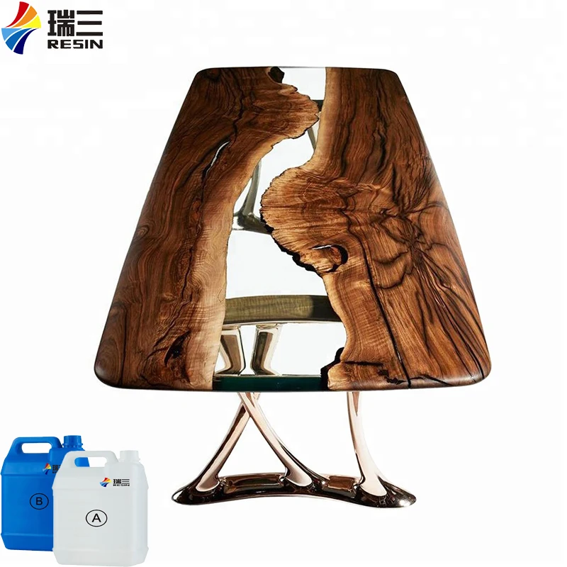 Casting Epoxy Resin for Wooden Table and Furniture