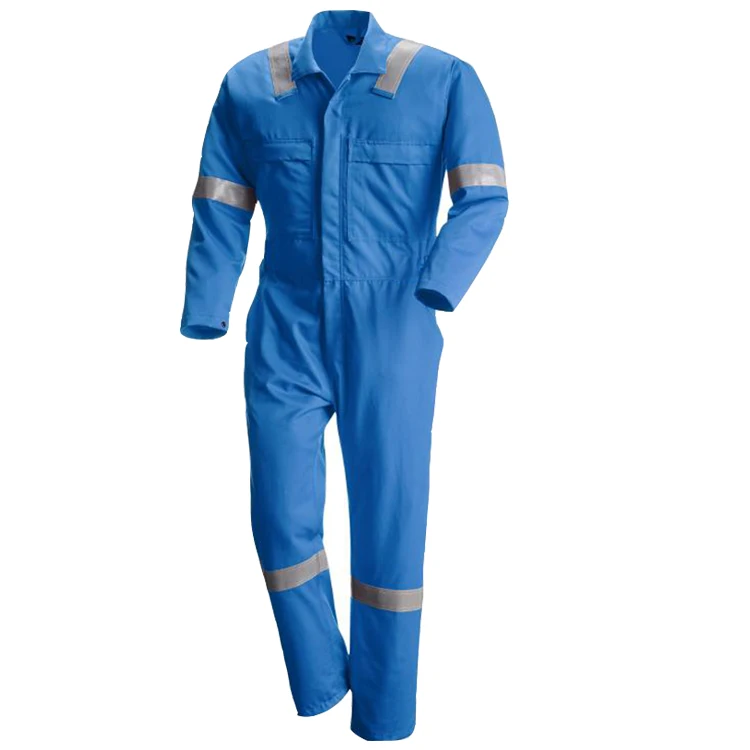 Construction Coverall Cotton Flame Retardant Overalls Flame-resistant Lightweight Coverall