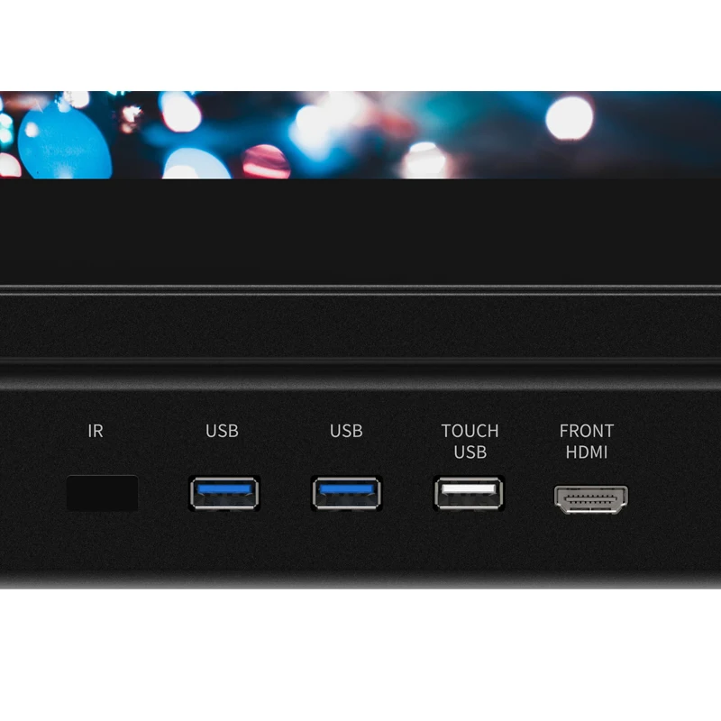 86 дюймовый антибликовый 4K мультисенсорный экран