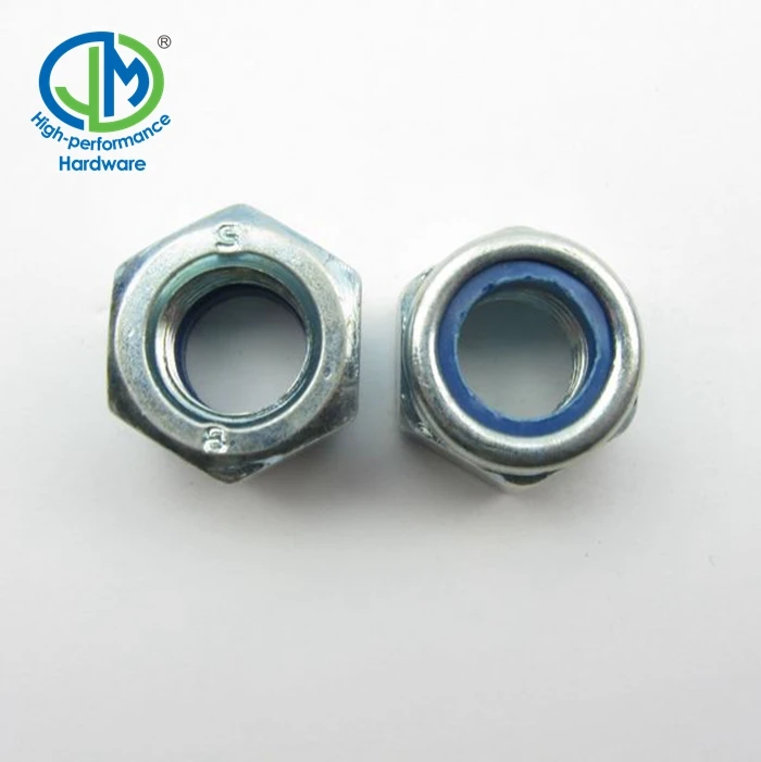  DIN 985 982 фиксирующая гайка Geomet 500B ZN-Ni с нейлоновой