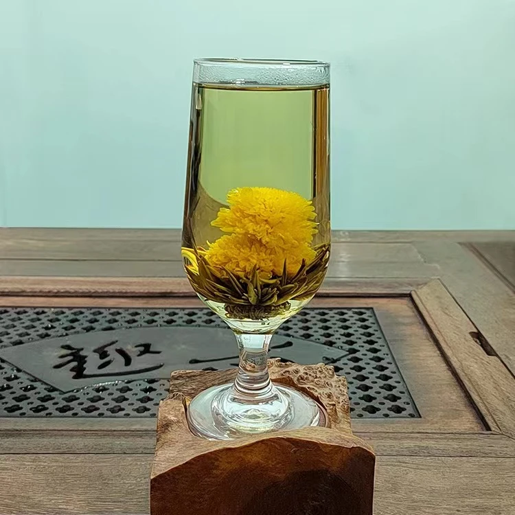 EU Standard Dried Fruit Flower Flavor Tea dragon pearl Chrysanthemum Blended Tea Flavored TEA Balls