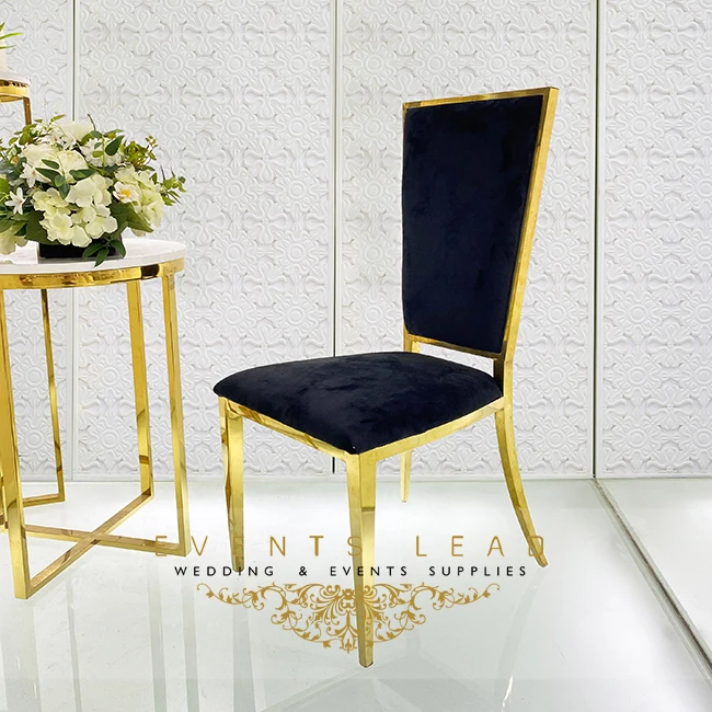 Birdcage gold stainless steel wedding king throne chair