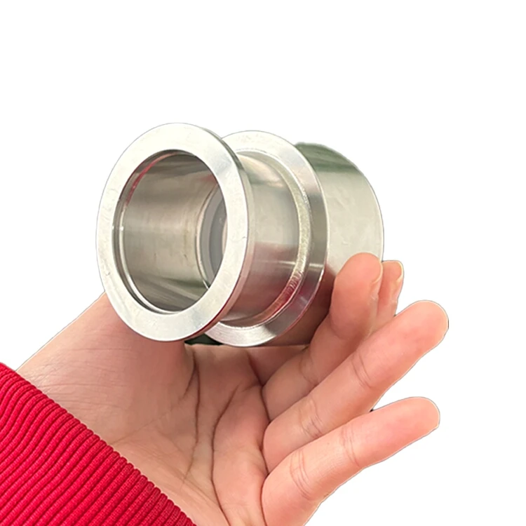 Sanitary Viewport SMS Round Nut Tri Clamped Union Sight Glass