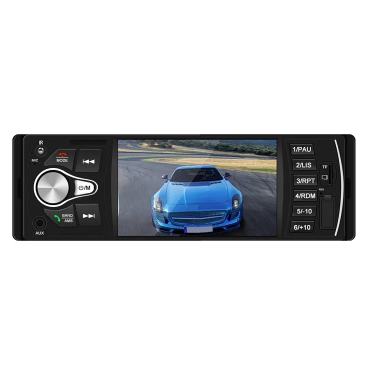  1 Din 4 дюймов сенсорный экран MP4 MP5 плеер для студийной съемки с изображением цветов подсветки кнопки Universal автомобильная стереосистема радио авто