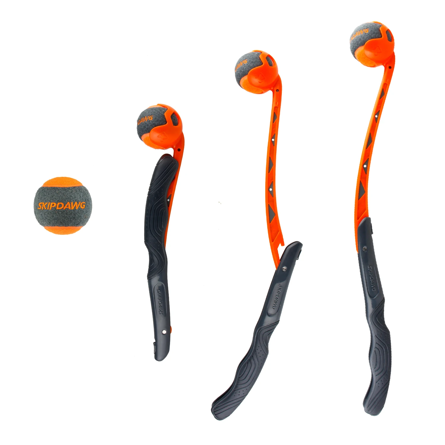 Wholesale Sport Pet Ball Launcher Throwing Foldable Pole 18in 24in Interactive Dog Ball Launcher