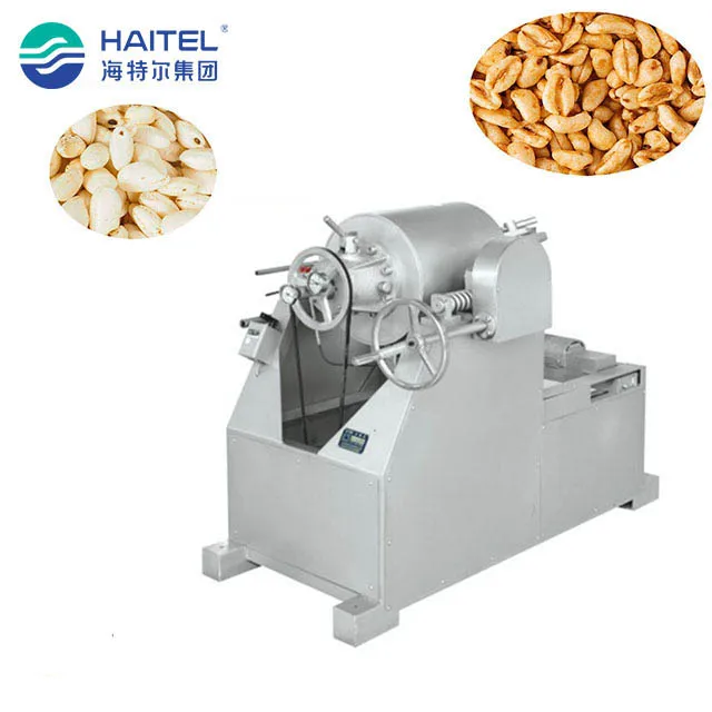Automatic large air puff corn rice quinoa popcorn machine sweet corn puff machine snack machine