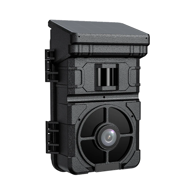 Full HD Solar Panel Integrated Trail Camera IP65 Waterproof Infrared Night Vision Hunting Cameras