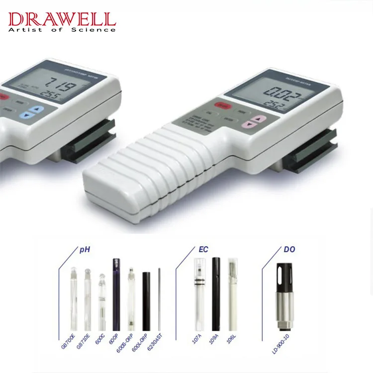 6360 Hot Sale PH/mV/Conductivity/TDS/Salinity/Temp Portable Meter For Lab