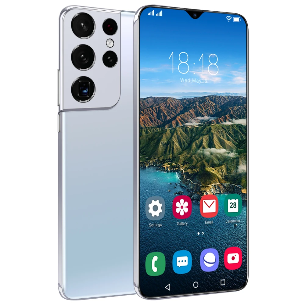  Смартфон на android 11 0 6800 мАч MTK6889 5G LTE дисплей 6 7 дюйма мобильный телефон 32 МП 50 16 ГБ