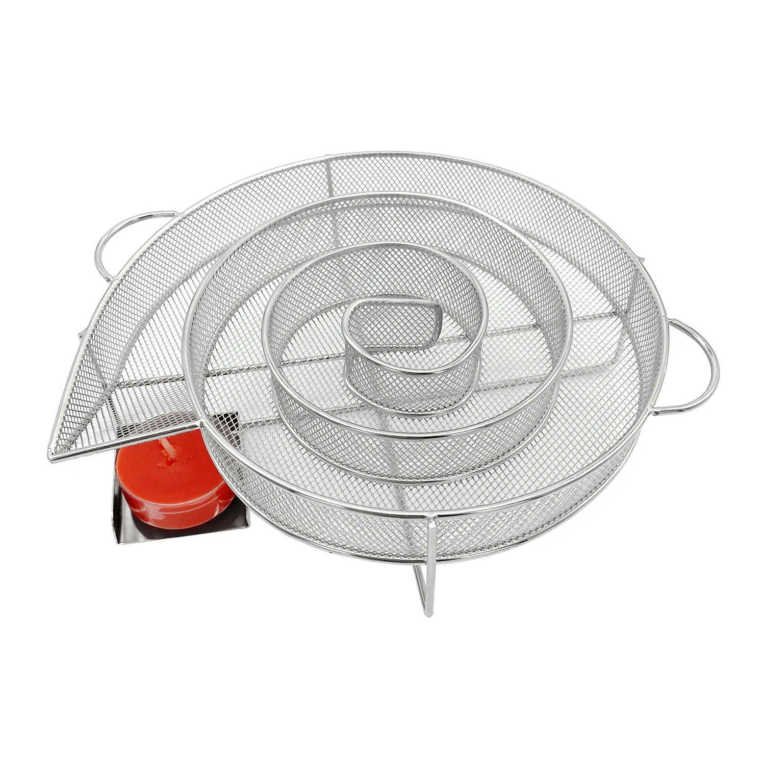 Hot Sale Stainless Steel BBQ Cold Smoke Generator for BBQ Grill Smoker Wood Dust Cooking