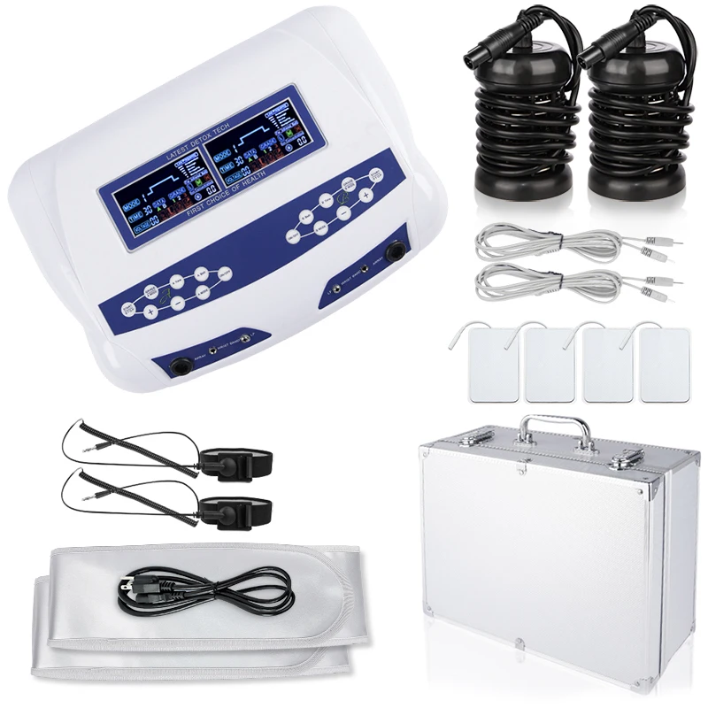 Ultimate Foot Detox Kit  Ionic Foot Bath Machine Detox Foot Patches Powerful Ion Cleanse Machine