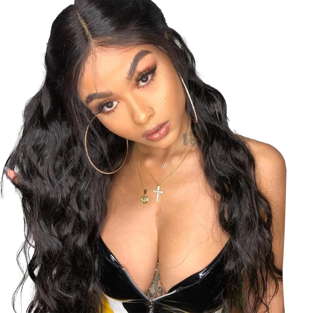 Transparent Hd Lace Frontal Wig 13X6 Lace Front Human Hair Wigs With Baby Hair Deep Wave Hd Lace Front Wigs For Black Women