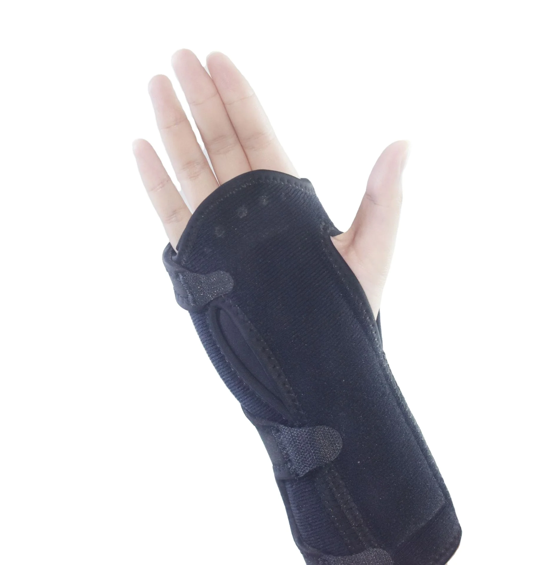 Wrist Support Brace Fits Both Hands Cushioned to Help With Carpal Tunnel and Relieve and Treat Wrist Pain