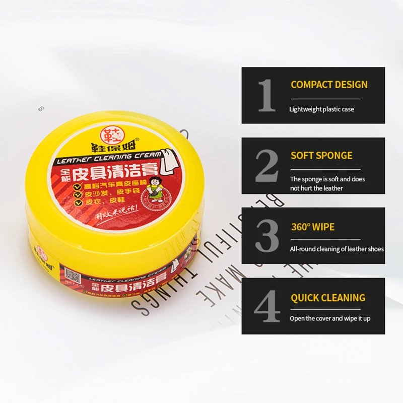 Wholesale 200g travel bag leather fix repair cream for Car seats sofas handbags Jacket