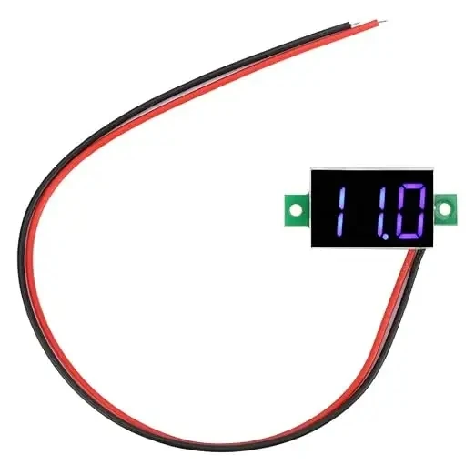 Mini Digital DC Voltmeter 0.36' LED Display Head Display Digital Panel Meter Detector Tools
