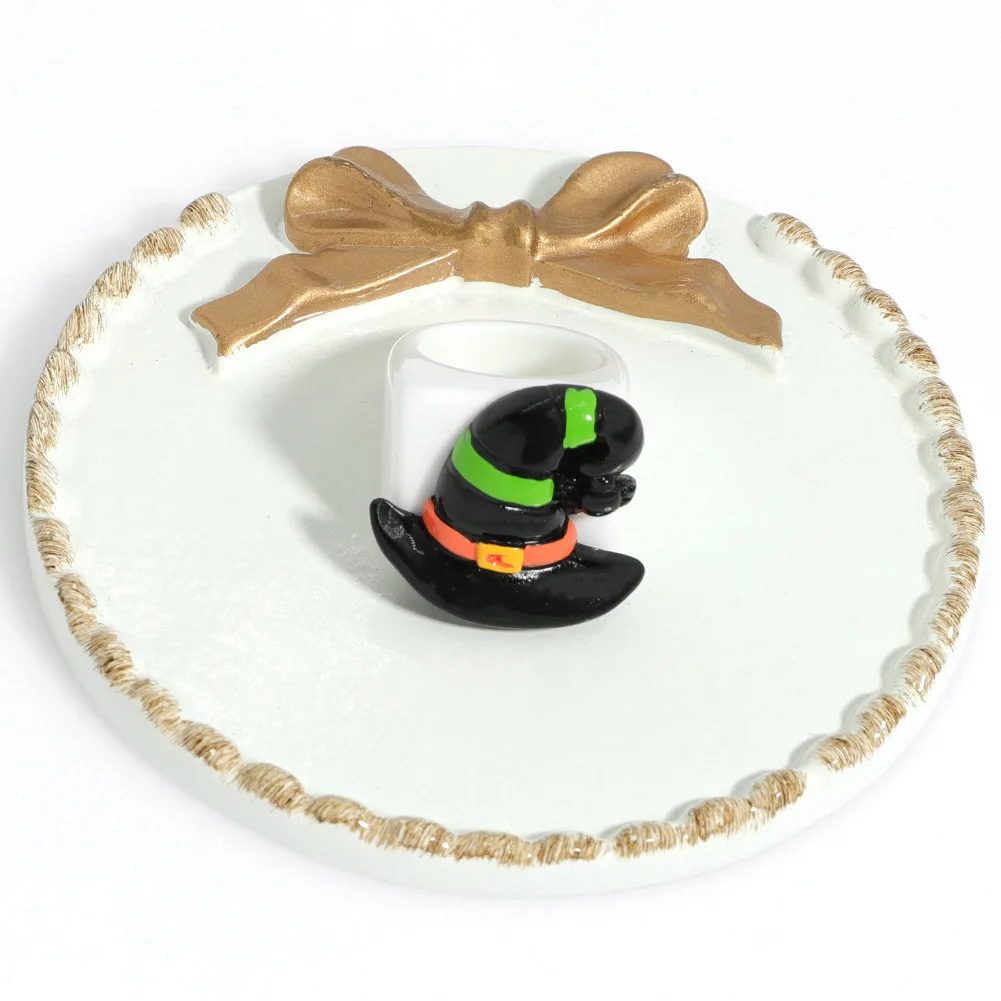 Wholesale Halloween Ring Skeleton Ghost Bat Pumpkin Creative Resin Index Finger Acrylic Rings Jewellery