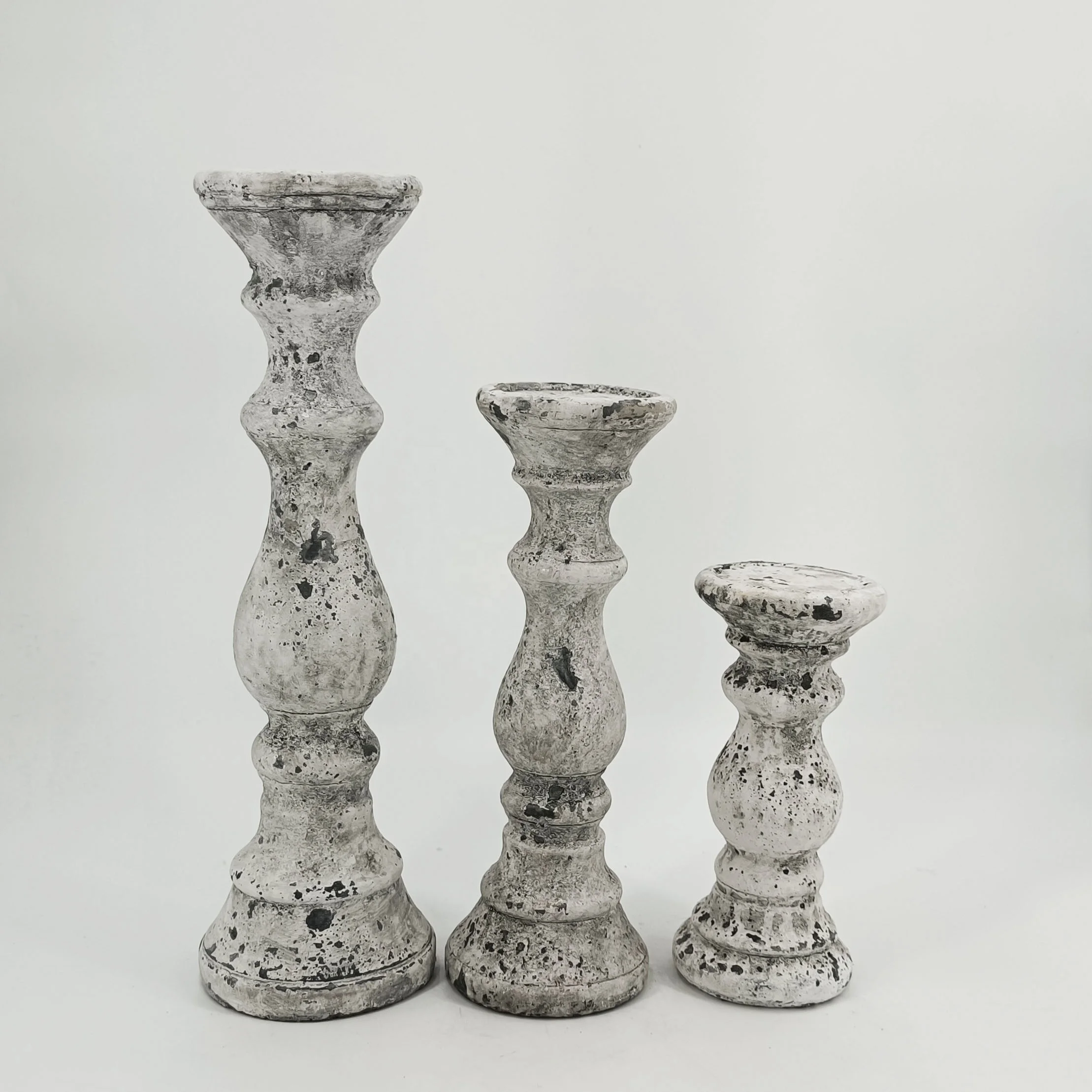
Wholesale Cement Candle Holder Shape Decoration For Outdoor Indoor Decor 