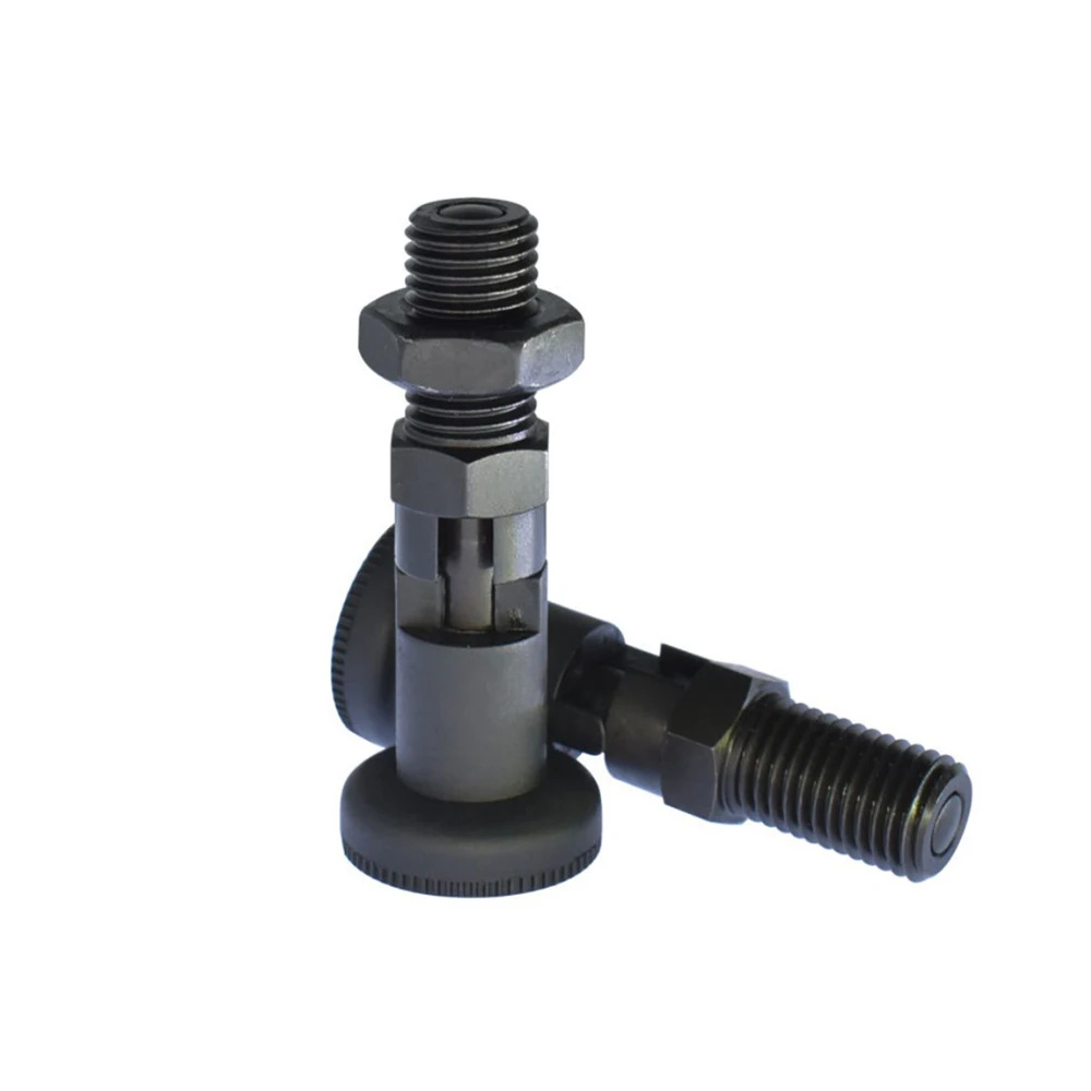 Good Quality Carbon Steel and Stainless Steel Metric M8 M10 Black Knob Plunger With Hex Nut