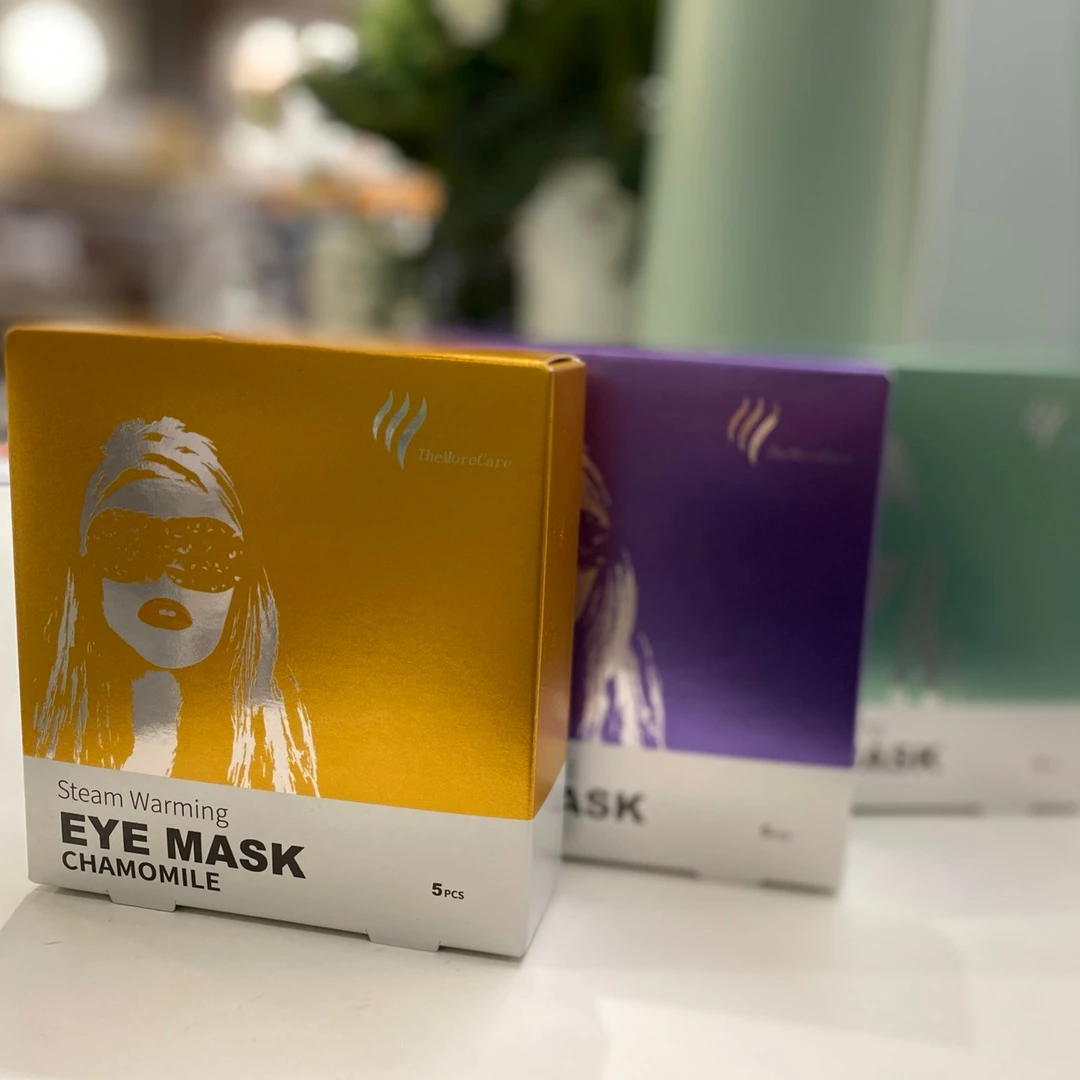 
private label gentle instant self heating steam hot warm disposable sleeping eye mask eye care patch heating pad steam eye mask 