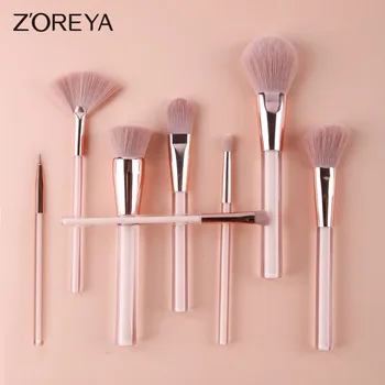  8 шт zoreya bling набор профессиональных кистей для макияжа от частной марки