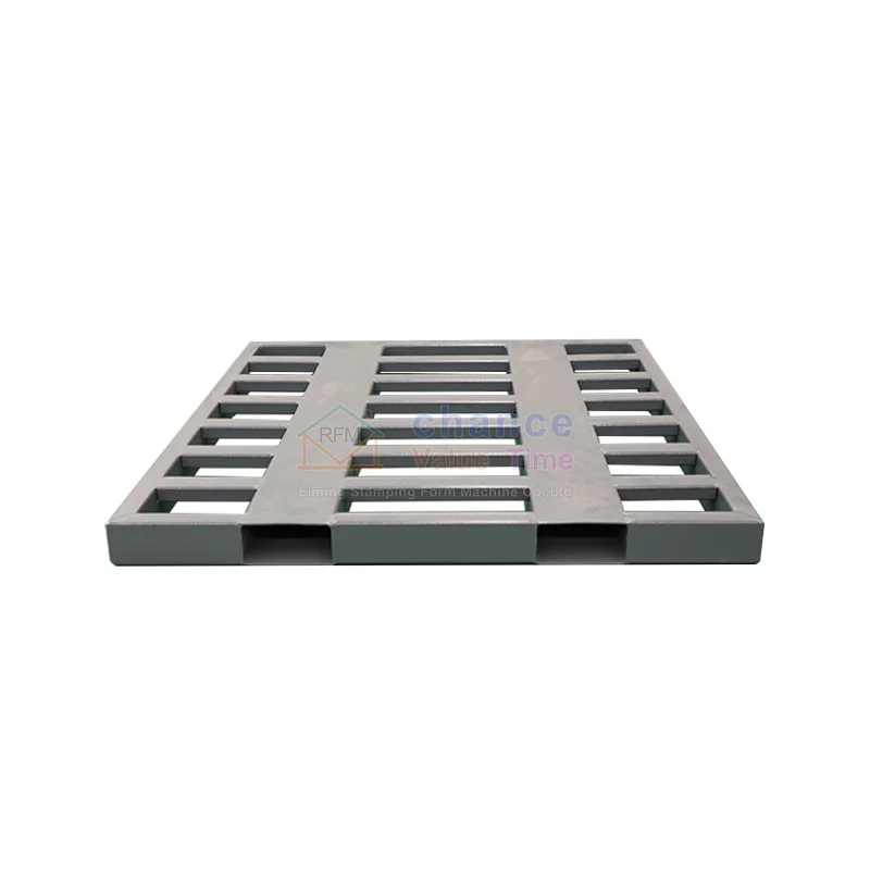 Dynamic load 5T heavy steel pallet Powder coating High load capacity Logistics storage equipment For cargo stacking