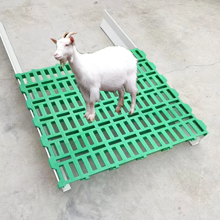 Goat shed house building Flooring Plastic material 1*0.6M size goat slate floor for sale