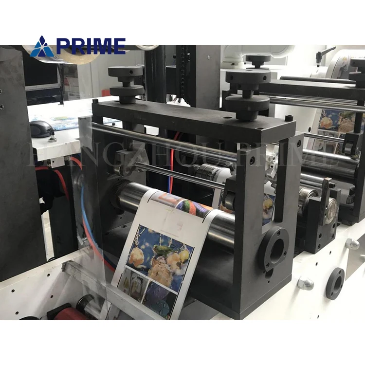 Automatic 8 Colors Roll To Roll Adhesive BOPP Tape Flexo Printing Machine