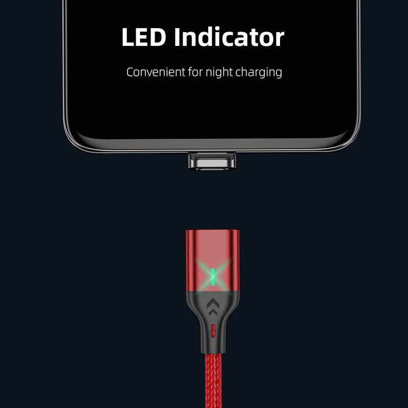 On Stock high quality usb 3 in 1 charger cable magnetic phone charging cord data line 3A quick charging cable magnet type