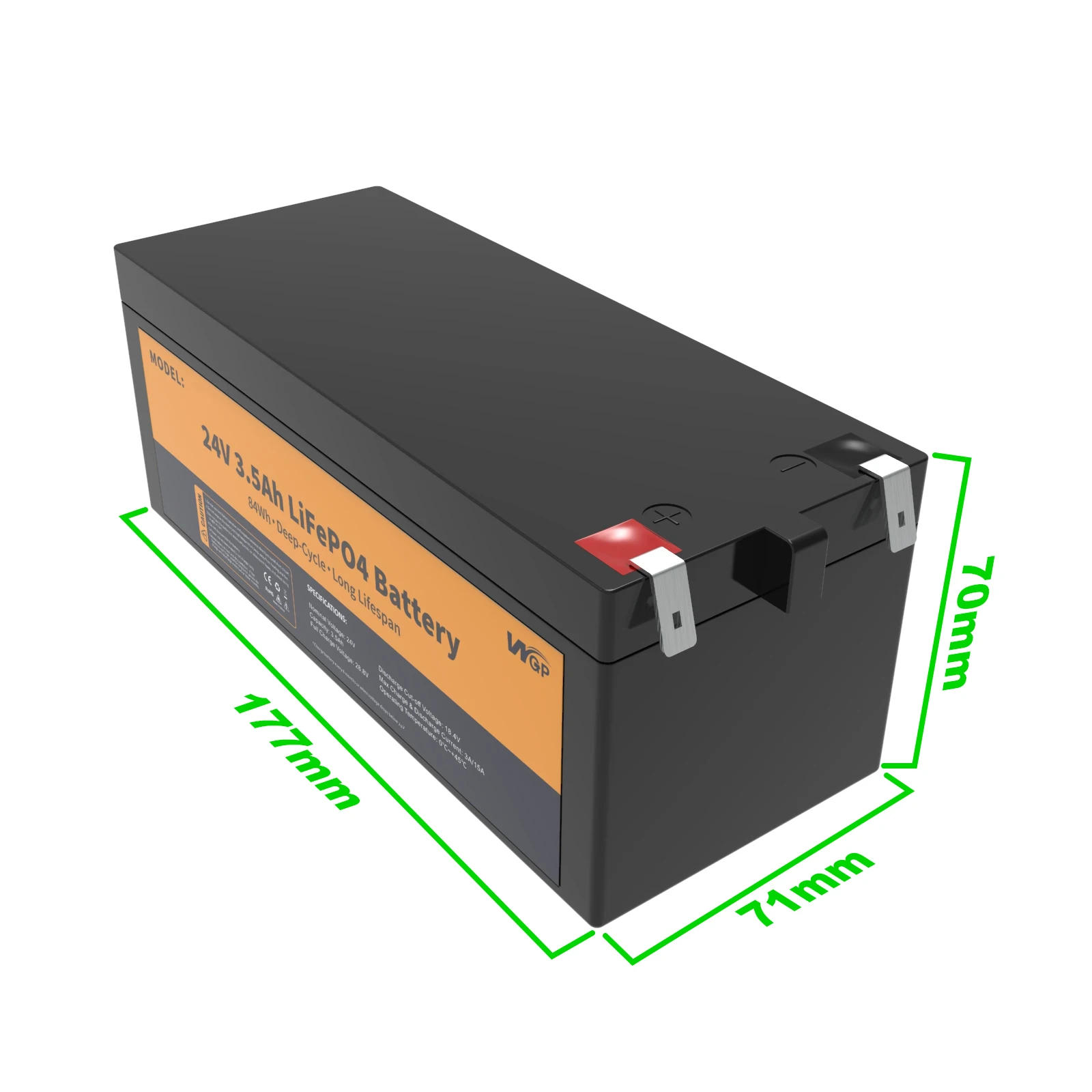 24V 3.5ah солнечные литий-ионные аккумуляторы 12V Lifepo4 аккумуляторная батарея литиевая
