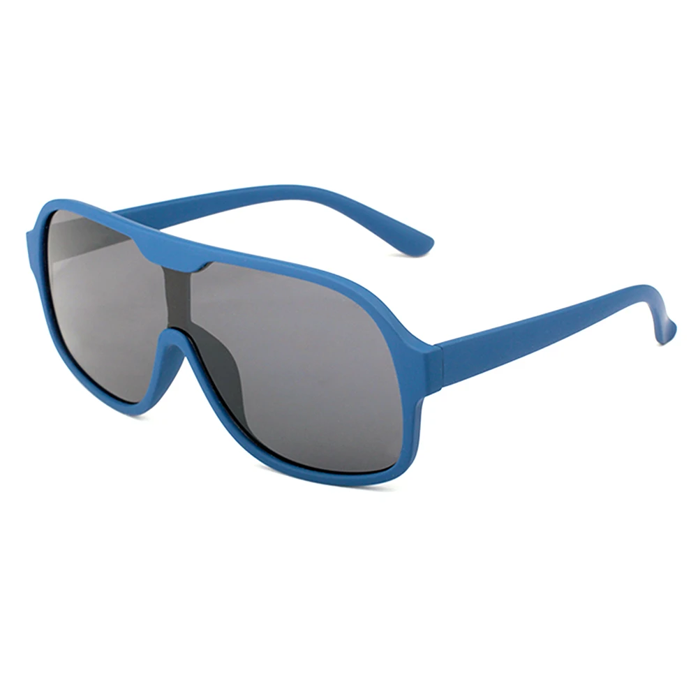 Cheap plastic one piece general full face sunglasses polarized