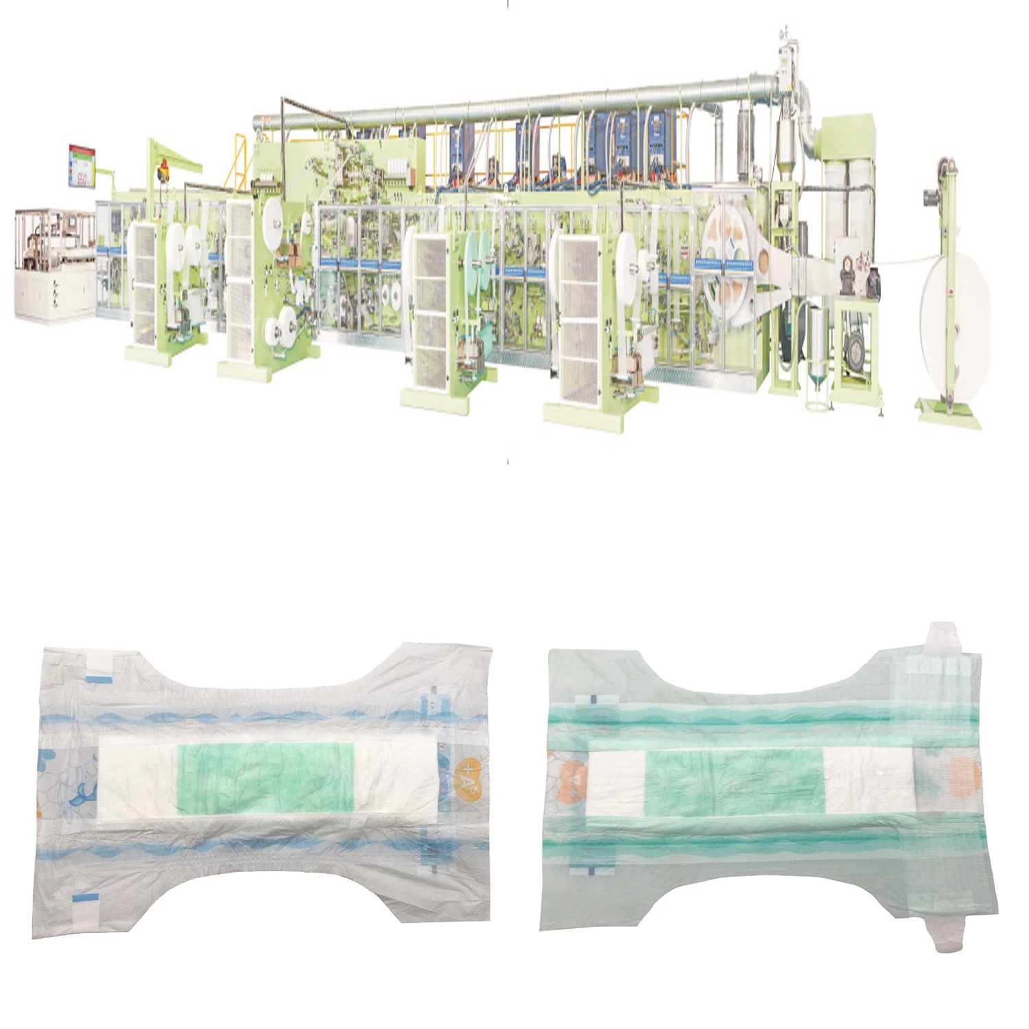 Высокоскоростная машина для детских подгузников (S + PP)