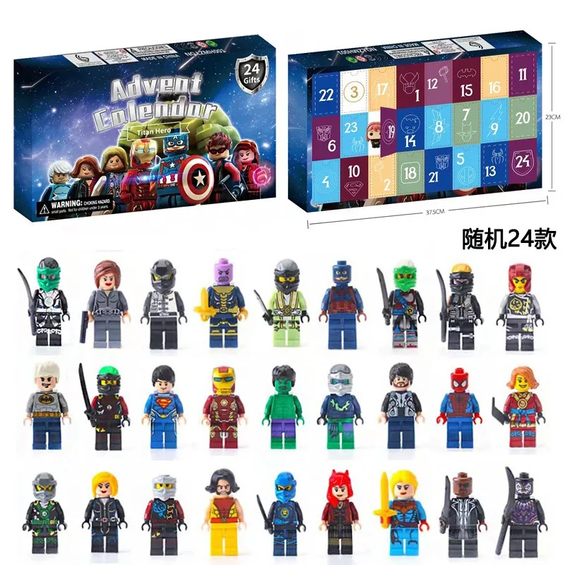 2024 Wholesale Christmas Xmas Advent Calendar Pokemoend Sanrios Stiches  Minecrafts Figure Ornaments Blind Box Figure Toy