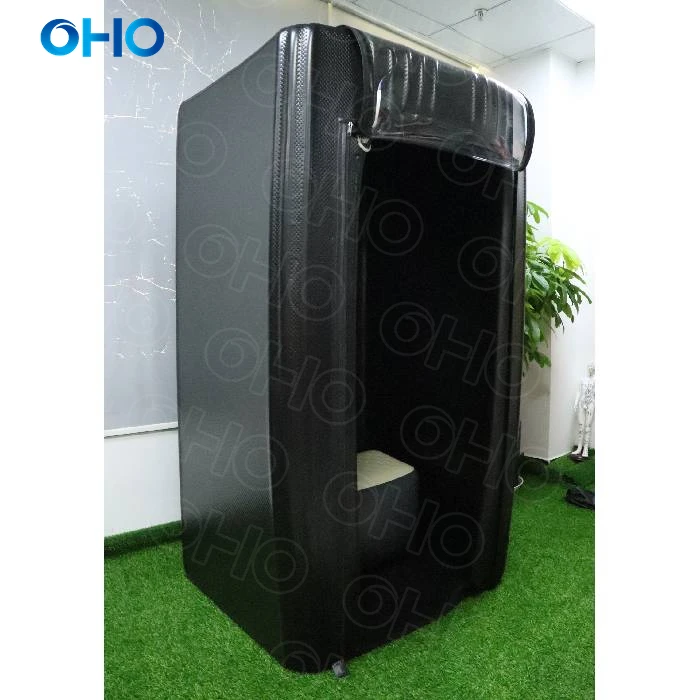 OHO New Design Home Use Foldable Full-Body Portable Sauna Wholesale Inflatable Wet Spa Sauna Room Steam Sauna Tent