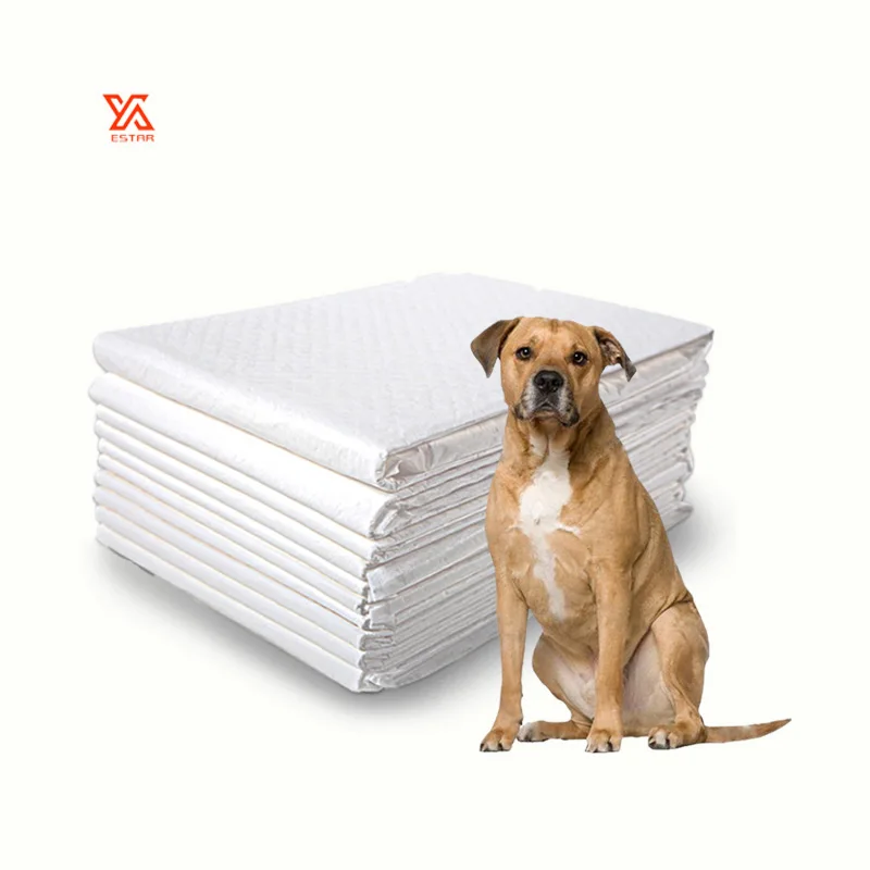 Assorbimento delle urine sotto tampone monouso di pannolino per animali da compagnia